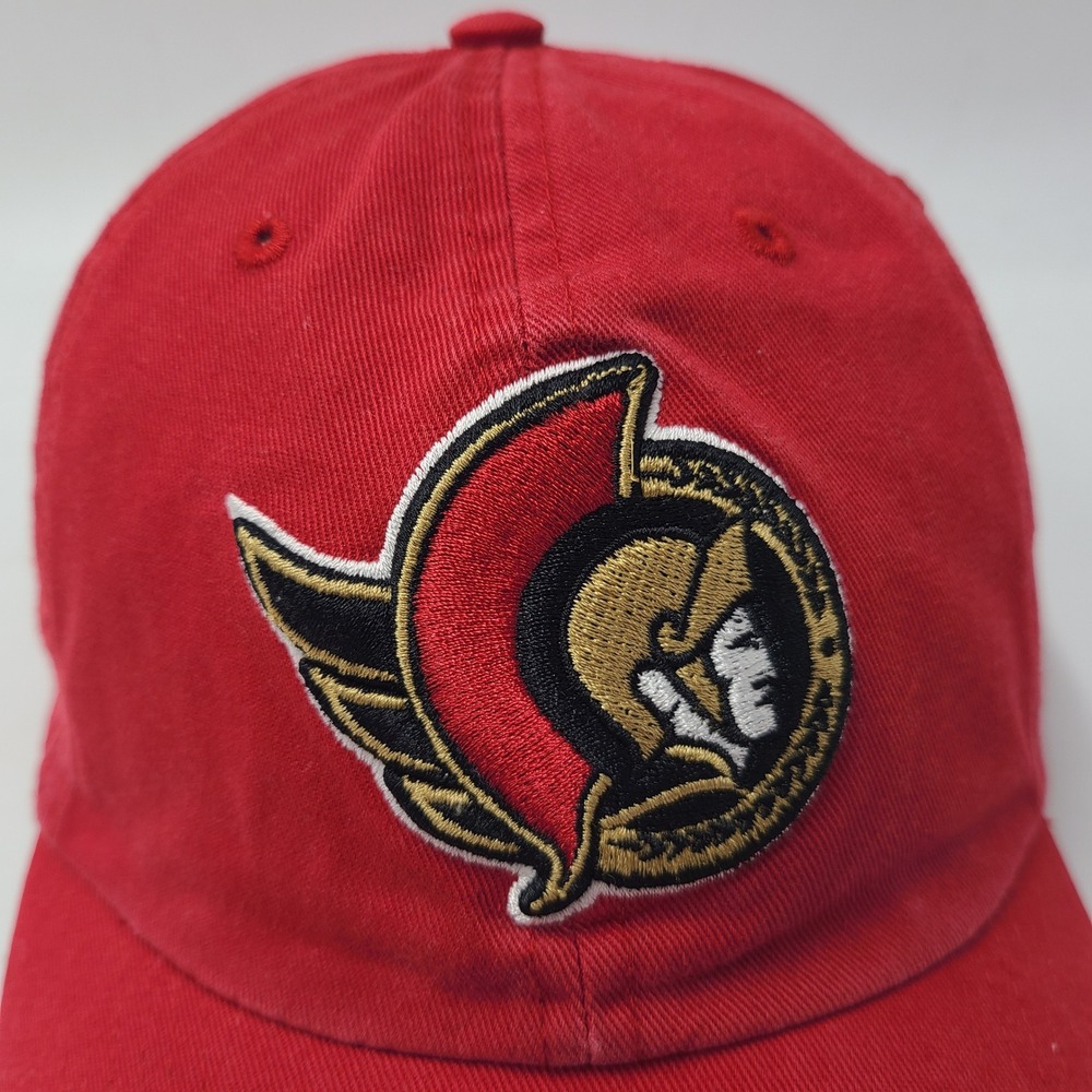 Ottawa Senators Hat Strapback 47 Brand Clean Up Red NHL Hockey Casual Cotton Men - Picture 4 of 11